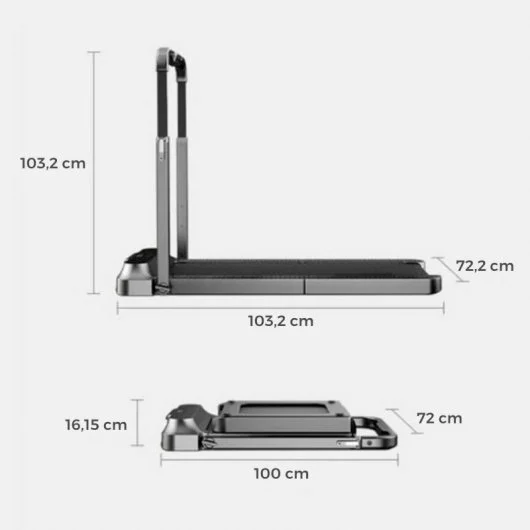 Passadeira de correr Dobrável Xiaomi Kingsmith WalkingPad A1 Pro –